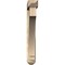 Ekena Millwork Imperial Arts and Crafts Rough Sawn Bracket w/ Offset Brace, Douglas Fir, 6"W x 42"D x 42"H BKT0604X42X42IMP03RDF - alternate 3